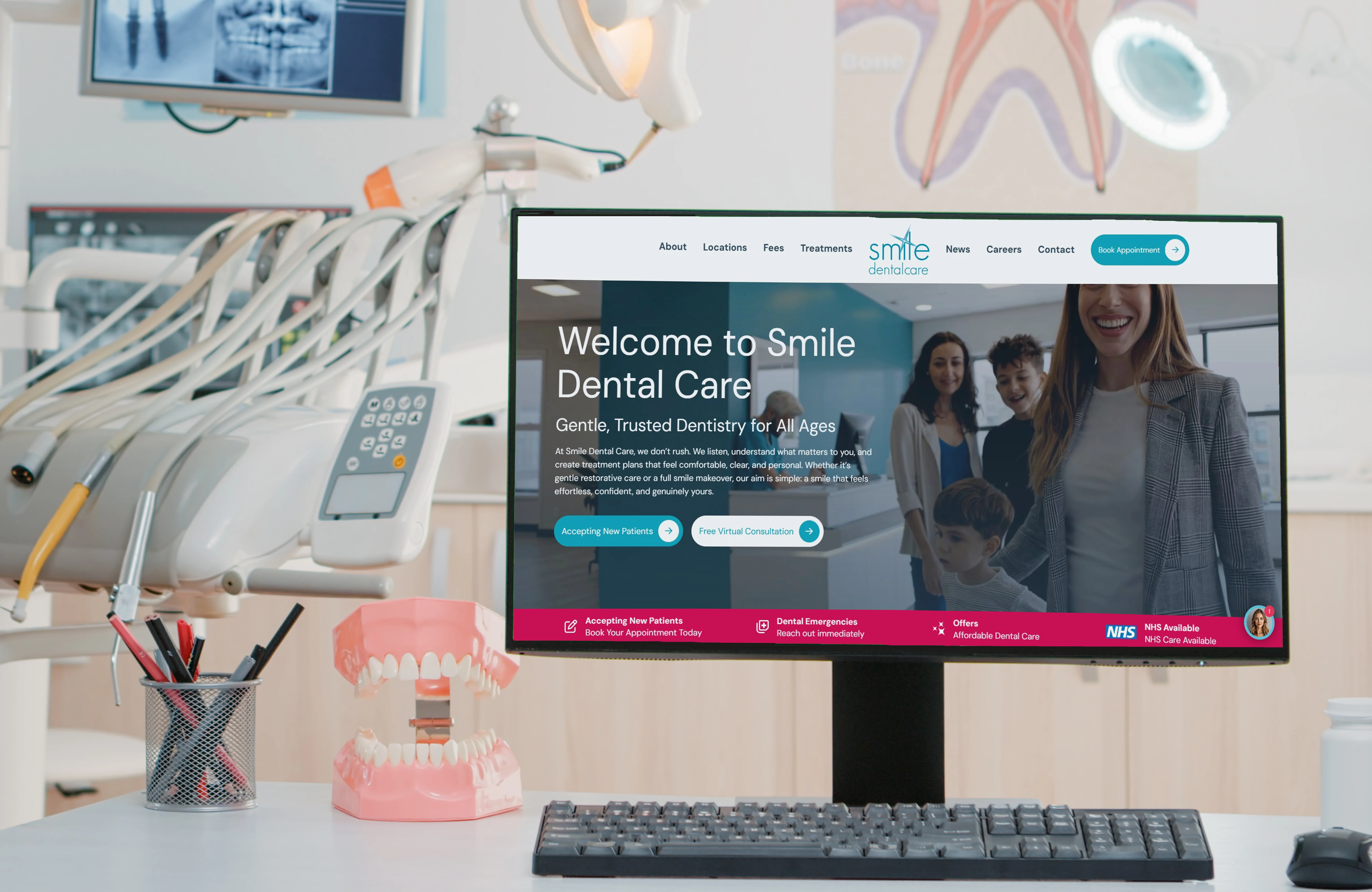 Smile Dental Care - Building a Digital Platform for 40+ Practices Across the UK